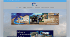 Desktop Screenshot of cohuttastables.com